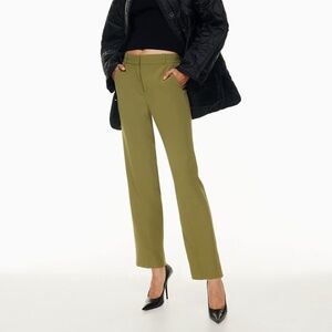 Babaton Command Pant Chartreuse green size 6